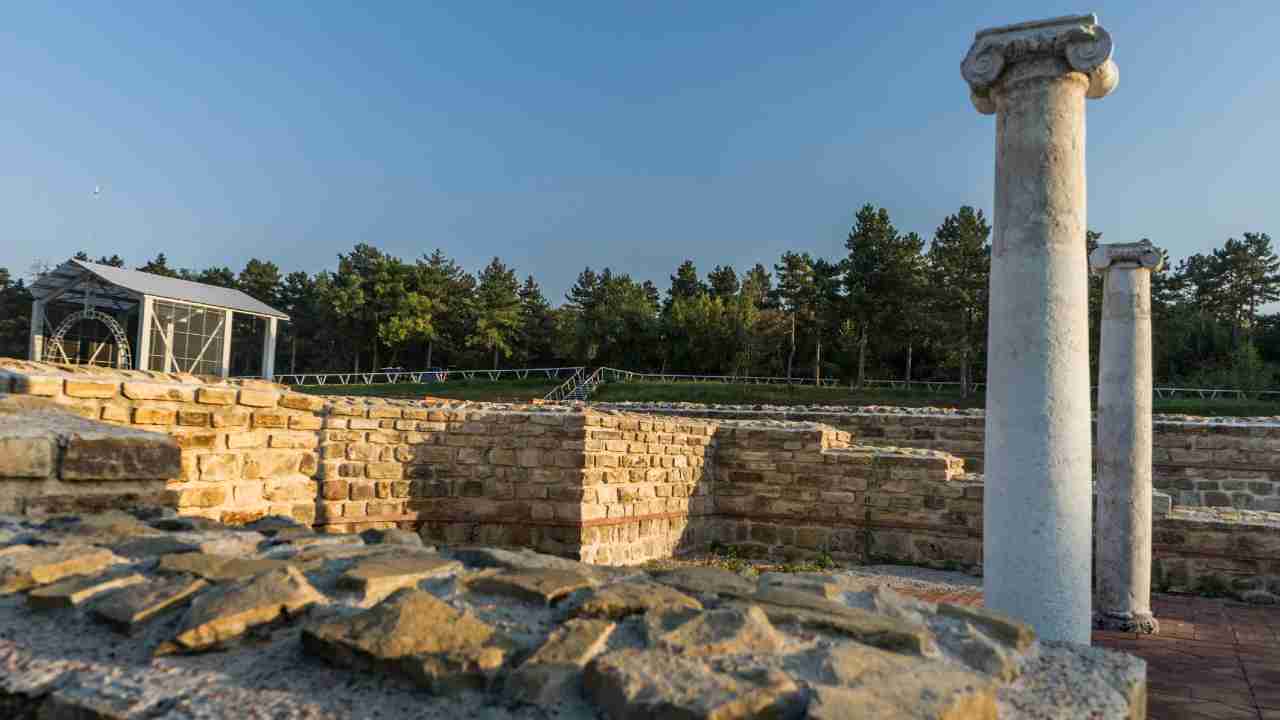 Ex fortezza romana Novae in Bulgaria